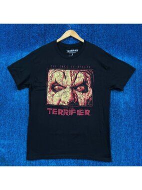 Terrifier “The Eyes of Horror Art the Clown” Graphic T-Shirt Size L